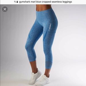 Gymshark Cropped Seamless Leggings Size L